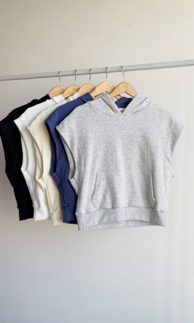 (ARM2) Musculosa Sudadera Canguro Capucha Rustico