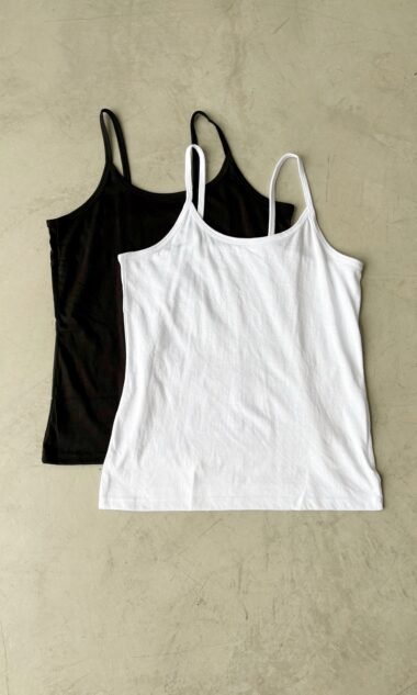 (IT) Musculosa Tirita de Algodón Imp.