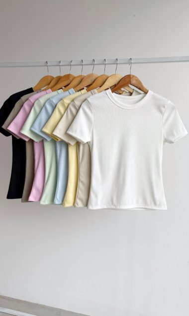 (PMR9) Remera Manga Corta Basica Morley Portofino (SS26)