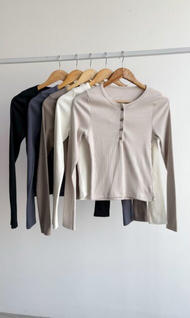 (MAR13) Remera Chomba Manga Larga Morley Algodon (SS26)