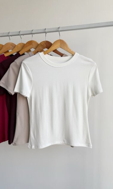 (HR7) Remera Básica Manga Corta Hermes