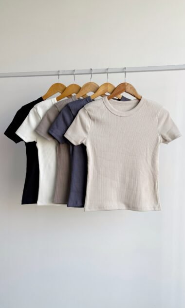 (MAR9) Remera Basica Manga Corta Morley Algodon