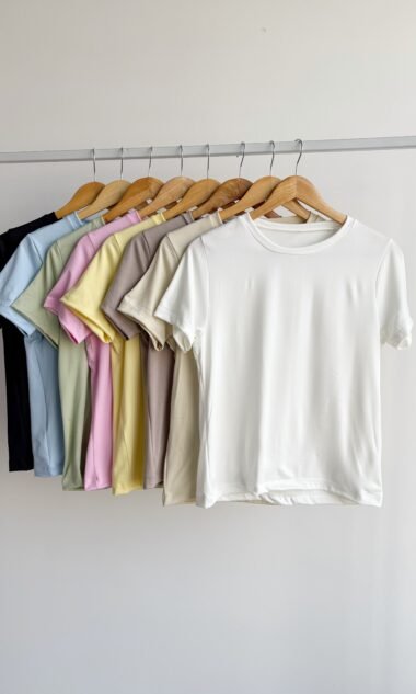 (SR3) Remera Ancha Manga Corta Modal Soft (SS26)