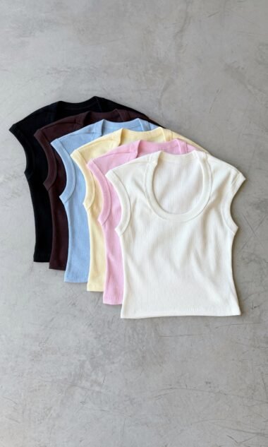 (MAR14-2) Remera Babytee Escote Redondo Sin Costura Morley Algodon (SS26)