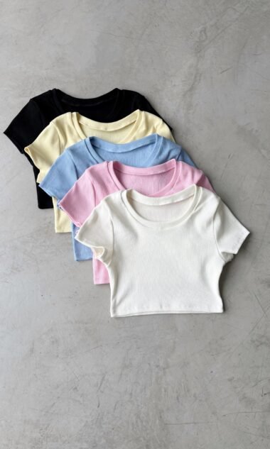 (MAR3) Remera Crop Morley Algodón MC (SS26)
