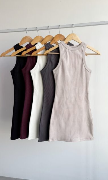 (MAV1) Vestido Básico Depor Morley Algodón (SS26)