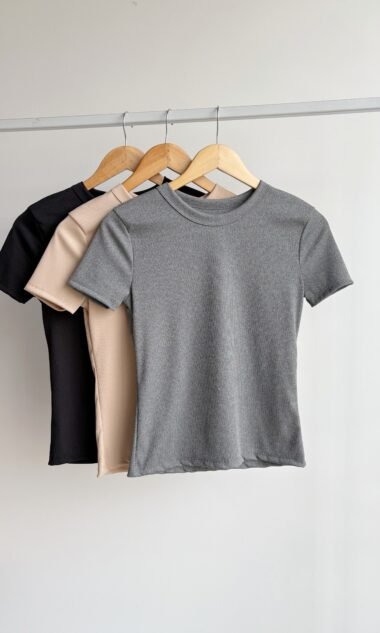 (RPR6) Remera Manga Corta Rib Party (SS26)