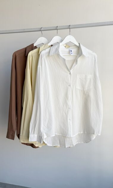 (IM3014) Camisa Oversize Cotton