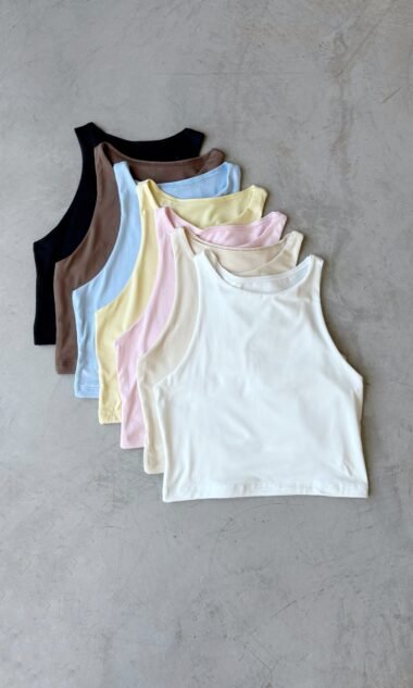 (MS5) Top Soft Doble Delantero (SS26 - colores pasteles)