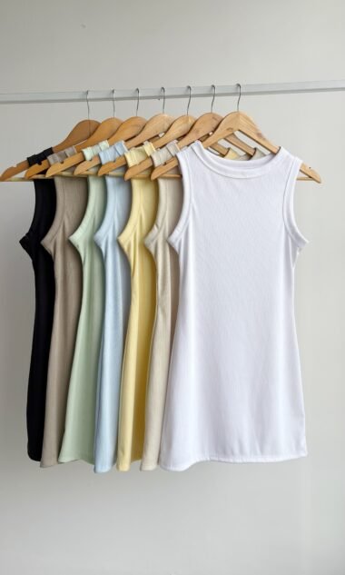 (PMV6) Vestido Corto Cuello Bote Portofino (SS26)