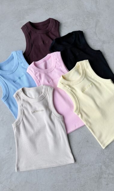 (MAM4B) Top Musculosa Deportivo Morley Algodón Bordado - LES PARISIENS (SS26)