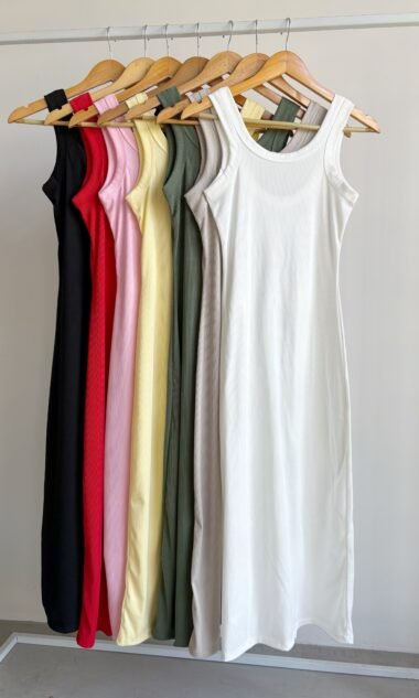 (SMV2) Vestido Largo Morley Soft Doble Cara U (SS26)