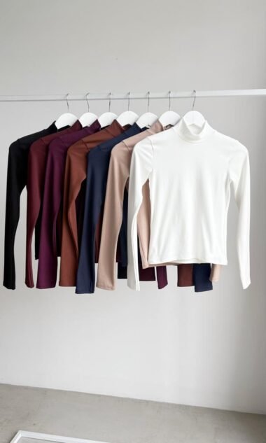 (HR4-2) Remera Media Polera Manga Larga Hermes (FW26)