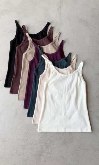 (MAT2-2) Top Tirita Espalda Cavada Morley Algodón (FW26)