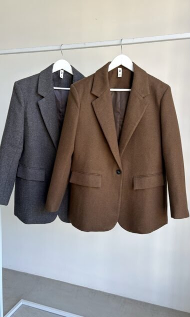 (IM5987) Blazer Oversize Paño Milano (FW26)