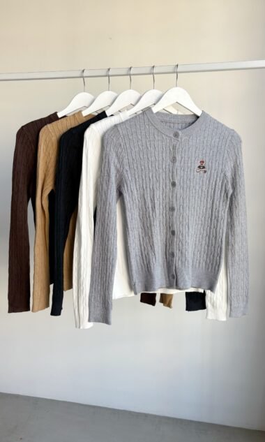 (IM042) Sweater Cardigan Osito (FW26)