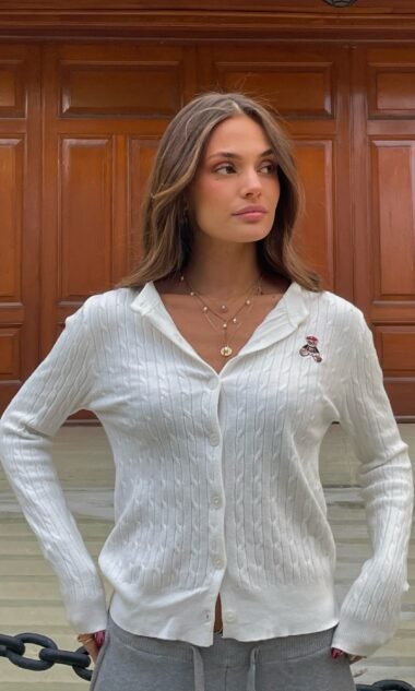 (IM042) Sweater Cardigan Osito (FW26)