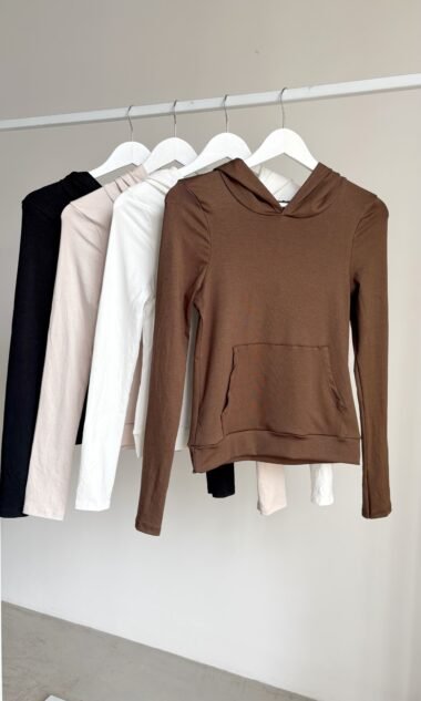 (HR16) Remera Canguro Capucha Hermes (FW26)