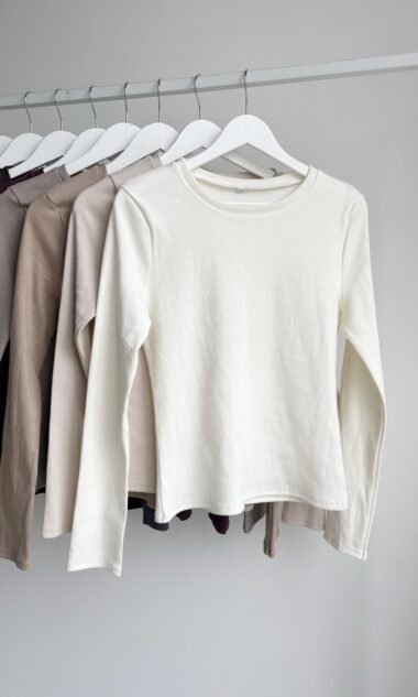 (MAR19) Remera Basica Manga Larga Con Puño (FW26)