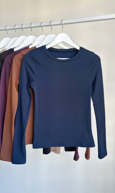 (FMR3) Remera Básica Puño Morley Frizado (FW26)