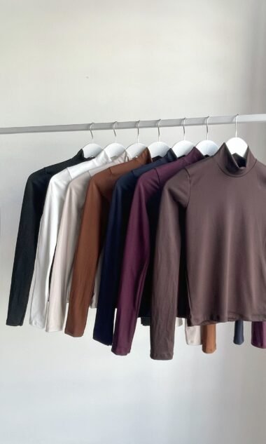 (SR2-2) Remera Soft Manga Larga Media Polera (FW26)