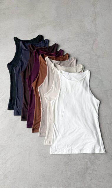 (MSM1) Musculosa Larga Doble Delantero Modal Soft (SS27)