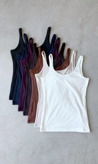 (PACK-MSM2) Musculosa Doble Delantera Escote U Soft