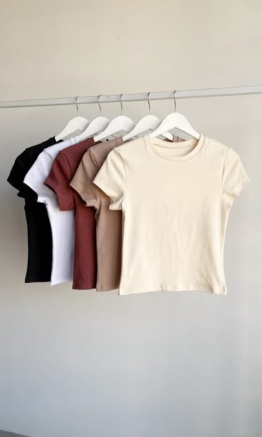 (RAR4) Remera Babytee Ribb Algodon (SS27)