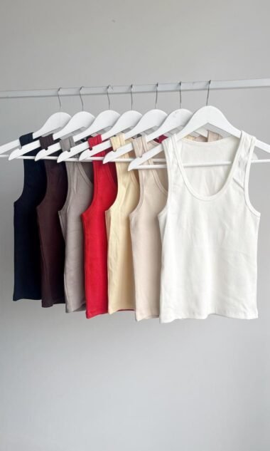 (MAM8-2) Musculosa Escote U Profundo Morley Algodon (SS27)